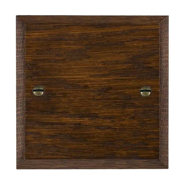 Wood Cha D/O Single Blank Plate