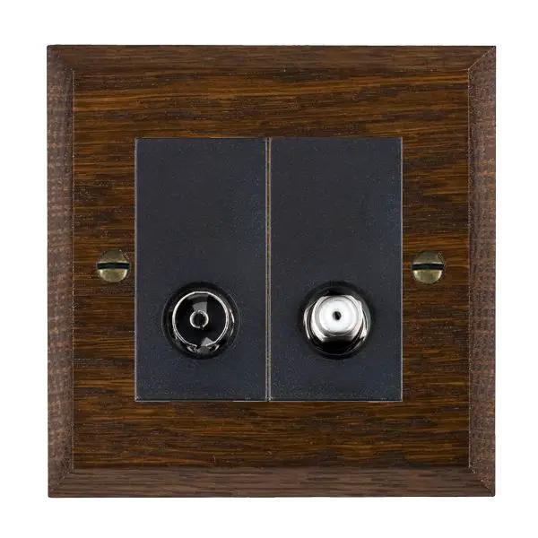 Wood Cha D/O 2g N-Isol TV+Sat 2in/2 BL