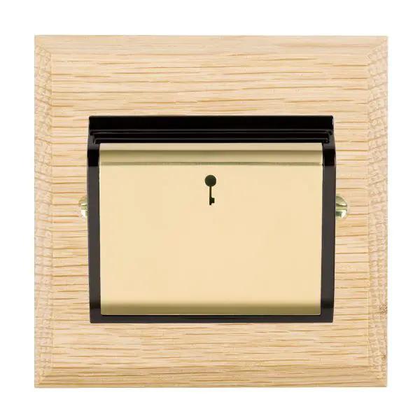 Wood Cha L/O 10A (6AX) Card Swt PB/BL