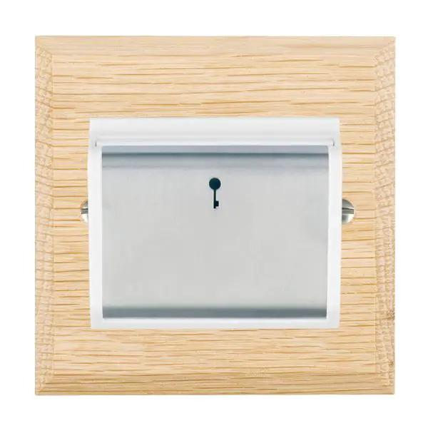 Wood Cha L/O 10A (6AX) Card Swt SC/WH