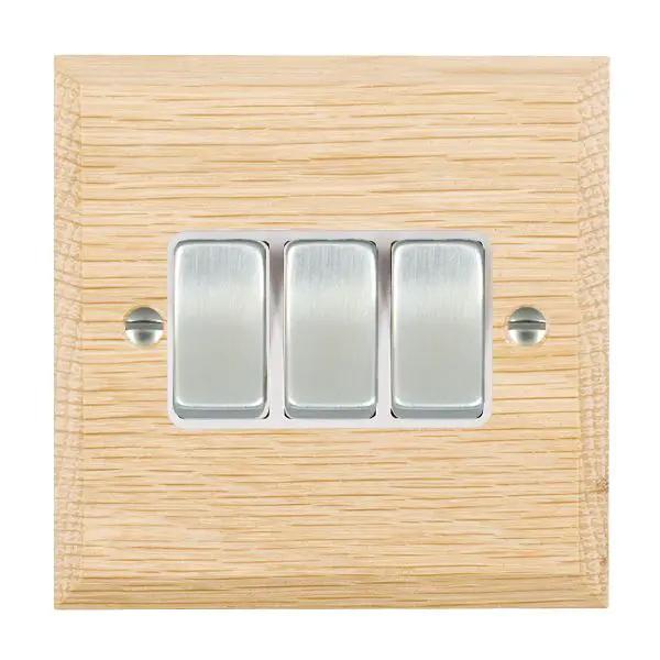Wood Cha L/O 3g 10AX 2 Way Rkr SC/WH