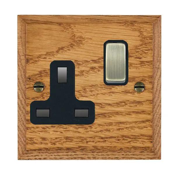 Wood Cha M/O 1g 13A DP Swt Skt AB/BL