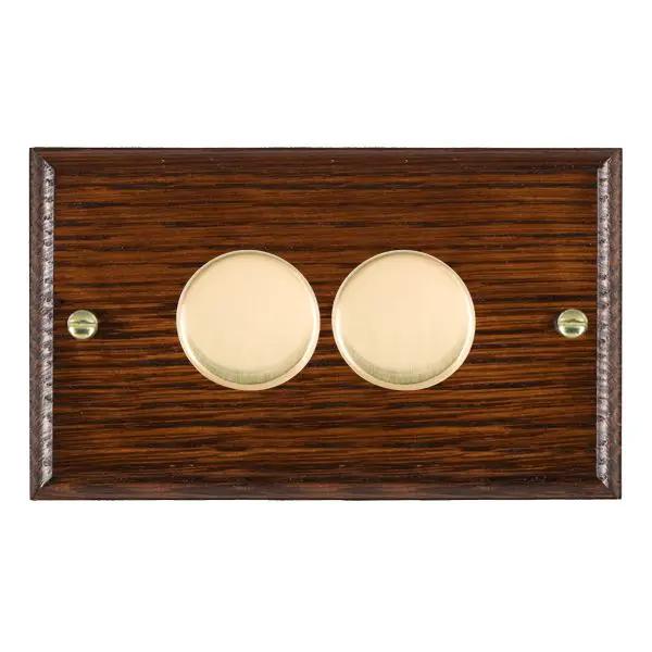Wood Ovo A/M 2g LEDITB100 2 way Dim PB
