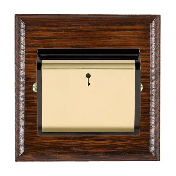 Wood Ovo A/M 10A (6AX) Card Swt PB/BL
