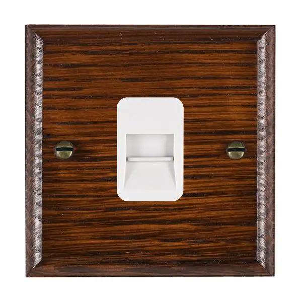 Wood Ovo A/M 1g Telephone Slave WH