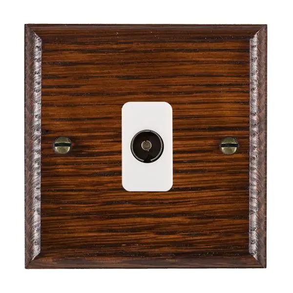 Wood Ovo A/M 1g N-Isol TV 1in/1out WH