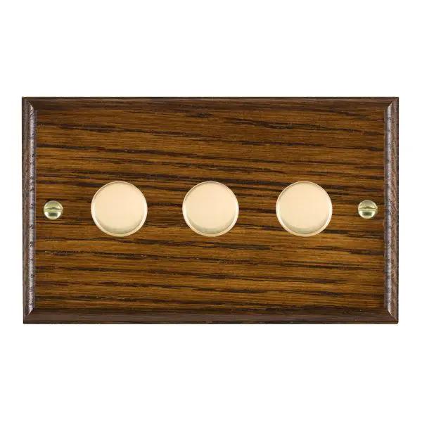 Wood Ovo D/O 3g LEDITB100 2 way Dim PB