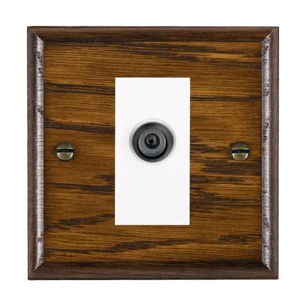 Wood Ovo D/O 1g Non-Isolat DAB Sat WH
