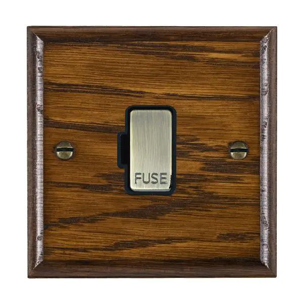 Wood Ovo D/O 1g 13A Fuse Only AB/BL