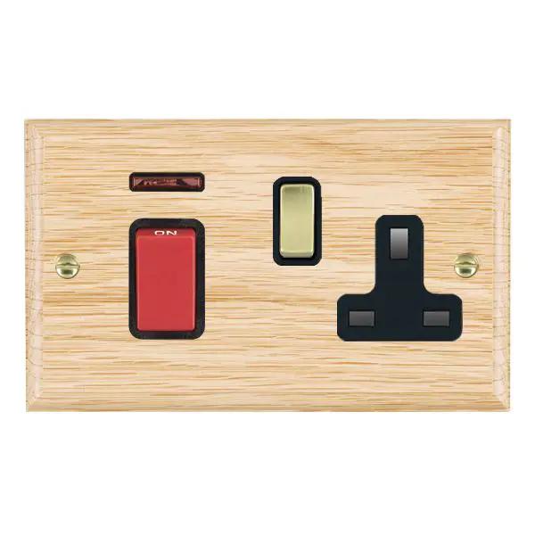 Wood Ovo L/O 45DP+N+SS1 Red/PB/BL