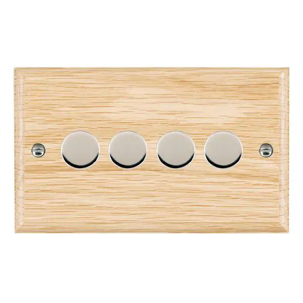 Wood Ovo L/O 4g LEDITB100 2 way Dim BC