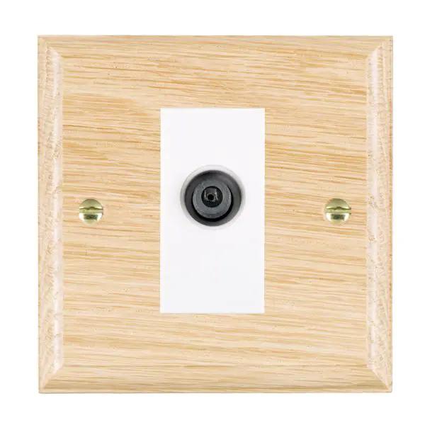 Wood Ovo L/O 1g Non-Isolat DAB Sat WH