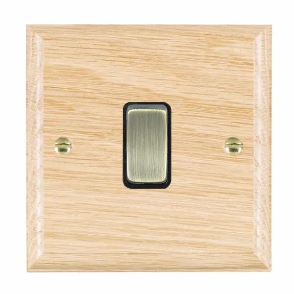 Wood Ovo L/O 1g 10AX 2 Way Rkr AB/BL