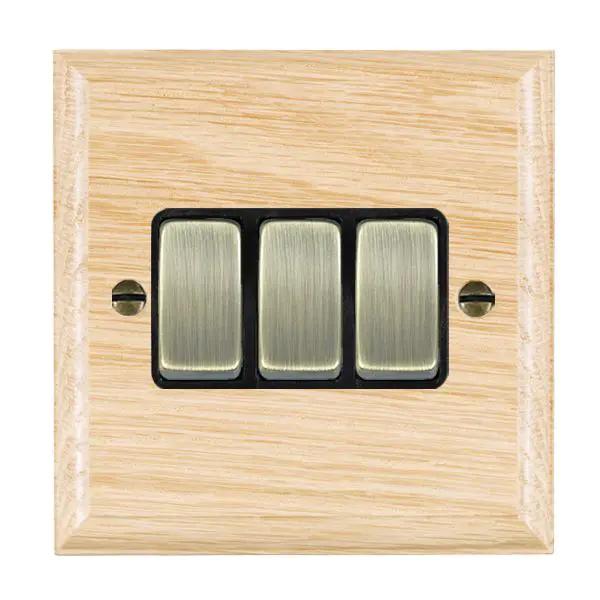 Wood Ovo L/O 3g 10AX 2 Way Rkr AB/BL