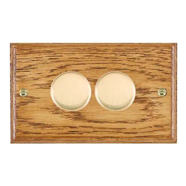 Wood Ovo M/O 2g LEDITB100 2 way Dim PB