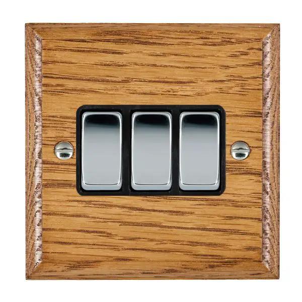 Wood Ovo M/O 3g 10AX 2 Way Rkr BC/BL