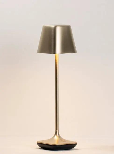 Franklite Wanderer Portable Table Lamp In Brushed Brass - Exterior Lights Franklite Wanderer Portable Table Lamp In Brushed Brass Exterior Lights