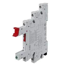 Relay ABB CR-S006/024VDC1SS 6-24V DC, 250V AC DIN Rail Mount Relay Socket - Relay ABB CR-S006/024VDC1SS 6-24V DC, 250V AC DIN Rail Mount Relay Socket