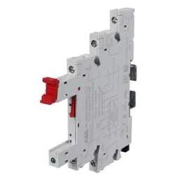 Relay ABB CR-S220/240VADC1SS 220-240V AC/DC, 250V AC DIN Rail Mount Relay Socket - Relay ABB CR-S220/240VADC1SS 220-240V AC/DC, 250V AC DIN Rail Mount Relay Socket
