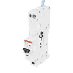 Electrical Lighting ABB 6A 1P+N 1 Module B Curve 10kA 30mA Type A RCBO - Electrical Lighting ABB 6A 1P+N 1 Module B Curve 10kA 30mA Type A RCBO