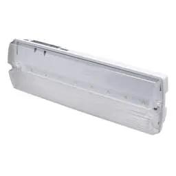 EMERGECNY LIGHTING Bell Spectrum 3.3W LED Maintained / Non Maintained Emergency Bulkhead with Legends - EMERGECNY LIGHTING Bell Spectrum 3.3W LED Maintained / Non Maintained Emergency Bulkhead with Legends