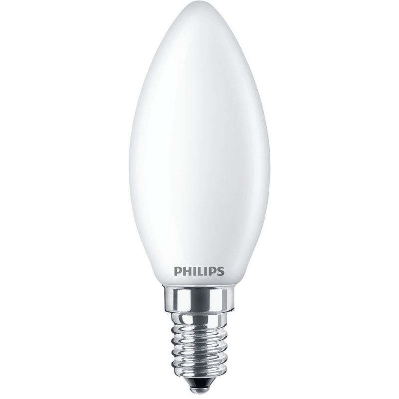 LED candle bulb E14 2.5W warm white screw cap for home lighting