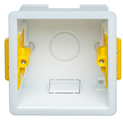 1-gang dry lining installation box 47mm for electrical wiring and socket fitting