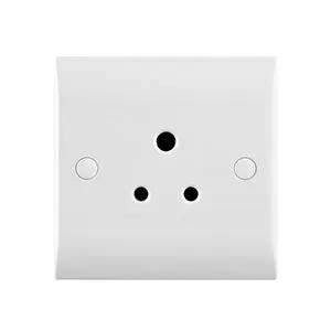 saxby cruved edge Curved Edge 5A Unswitched Socket - saxby cruved edge Curved Edge 5A Unswitched Socket