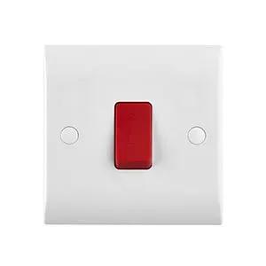 saxby cruved edge Curved Edge 45A 1G DP Switch - saxby cruved edge Curved Edge 45A 1G DP Switch