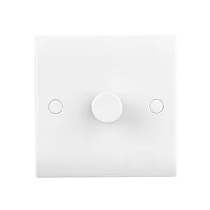 saxby cruved edge Curved Edge 1G LED Dimmer 5-100W - saxby cruved edge Curved Edge 1G LED Dimmer 5-100W