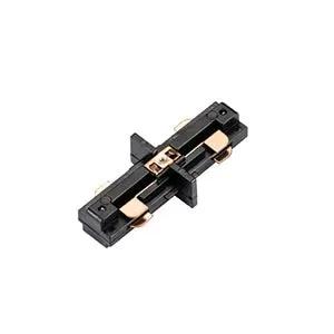 Black electrical fuse holder with copper contacts for lighting or wiring systems