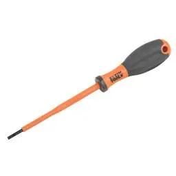 screwdriver Klein 3mm x 100mm VDE Insulated Slotted Screwdriver - screwdriver Klein 3mm x 100mm VDE Insulated Slotted Screwdriver