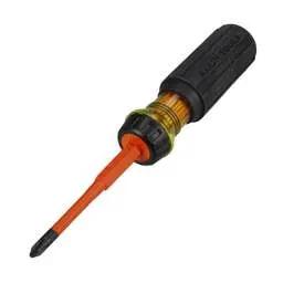 screwdriver Klein Flip-Blade Insulated Screwdriver Ph2 and SL Bit - screwdriver Klein Flip-Blade Insulated Screwdriver Ph2 and SL Bit