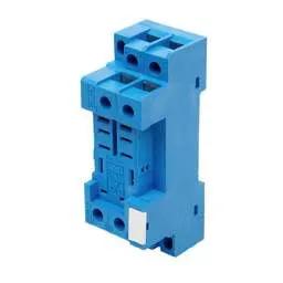 Relay Finder 8 Pin Plug In Miniature Relay Base for 5632 Relays with Clip - Relay Finder 8 Pin Plug In Miniature Relay Base for 5632 Relays with Clip