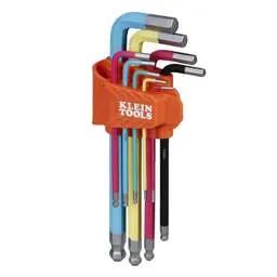 t hex keys Klein Powder Coated Long Ball-End Hex Key Set 9 Piece - t hex keys Klein Powder Coated Long Ball-End Hex Key Set 9 Piece
