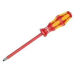 screwdriver Wera PH3 x 150mm Phillips Kraftform Plus Series 100 VDE Screwdriver - screwdriver Wera PH3 x 150mm Phillips Kraftform Plus Series 100 VDE Screwdriver