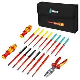pliers and cutters Wera 17 Piece Kraftform Kompakt VDE Screwdriver and Pliers Set - pliers and cutters Wera 17 Piece Kraftform Kompakt VDE Screwdriver and Pliers Set