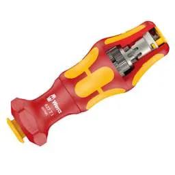 screwdriver Wera Kraftform Turbo VDE Blade Holding Handle - screwdriver Wera Kraftform Turbo VDE Blade Holding Handle