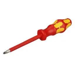 screwdriver Wera PZ2 x 100mm Pozidriv Kraftform Plus Series 100 VDE Screwdriver - screwdriver Wera PZ2 x 100mm Pozidriv Kraftform Plus Series 100 VDE Screwdriver