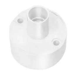 Centaur 20mm PVC Conduit Plain Back Outlet Box White