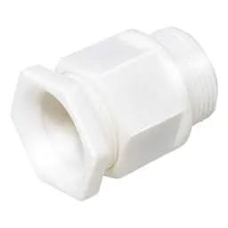 Centaur 20mm Nylon Compression Gland Small White (Sold Individually)
