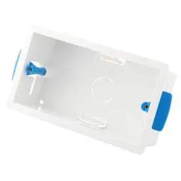 DRYLINING Centaur 2 Gang Dry Lining Box 47mm White (Sold In 1's) - DRYLINING Centaur 2 Gang Dry Lining Box 47mm White (Sold In 1's)