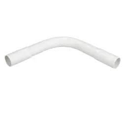 Centaur 32mm PVC Heavy Gauge Normal Bend Fitted with 2 Couplers White