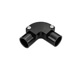 Centaur 20mm PVC Conduit Inspection Elbow Black