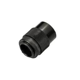 Centaur 20mm Male Adaptor with Lockring Black