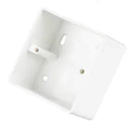 back box Centaur 1 Gang 47mm PVC Surface Box Round Corners White - Back Box back box Centaur 1 Gang 47mm PVC Surface Box Round Corners White Back Box