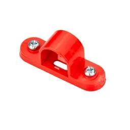 Centaur 20mm PVC Conduit Spacer Bar Saddle Red