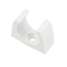 Centaur 25mm PVC Round Conduit Clip White