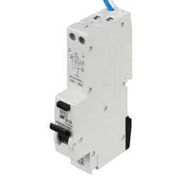 Electrical Lighting MK Sentry 16A Single Pole 1 Module B Curve 6kA 30mA Type A RCBO - Electrical Lighting MK Sentry 16A Single Pole 1 Module B Curve 6kA 30mA Type A RCBO
