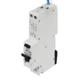 Electrical Lighting MK Sentry 20A Single Pole 1 Module B Curve 6kA 30mA Type A RCBO - Electrical Lighting MK Sentry 20A Single Pole 1 Module B Curve 6kA 30mA Type A RCBO